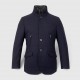 Antony Morato Ανδρικό Navy Blue Jacket με Ψηλό Γιακά / Pre-Owned